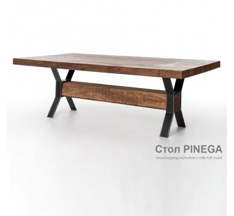 Стол Pinega Loft обеденный (Сосна)